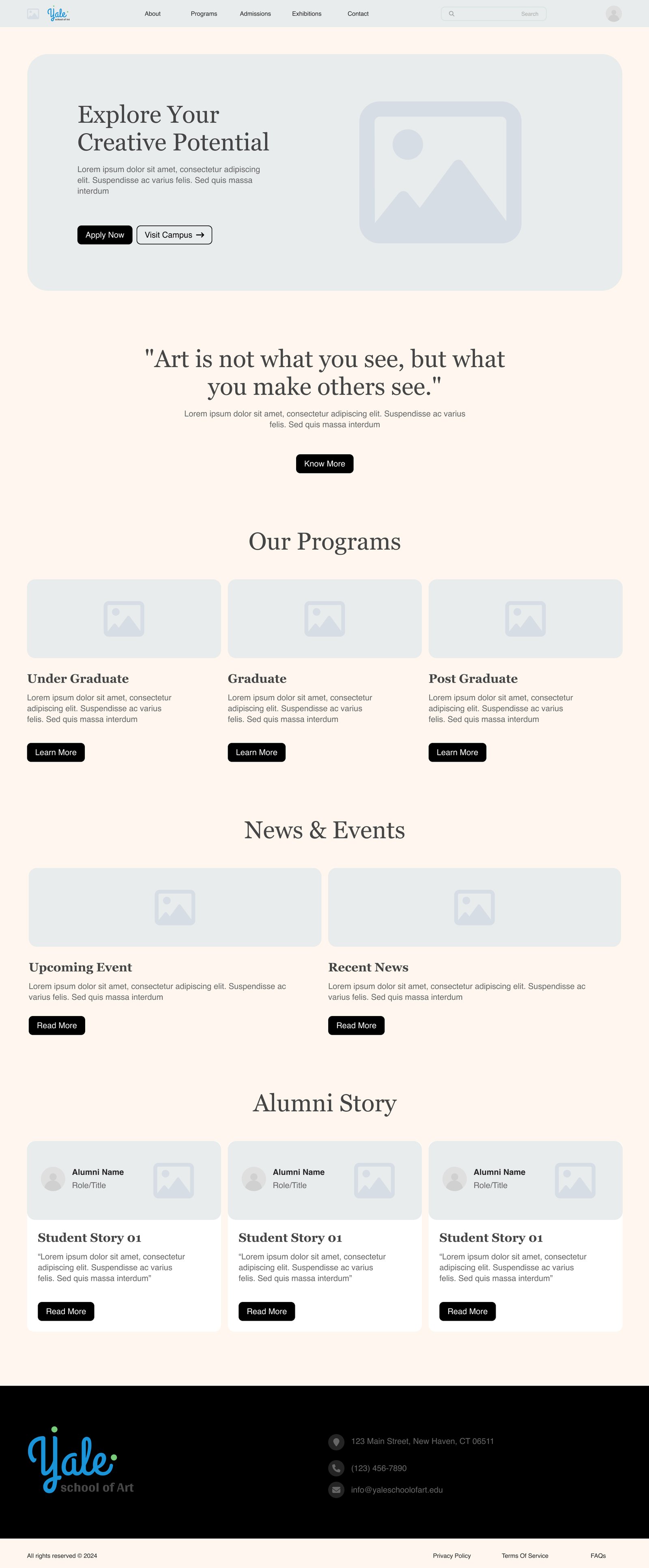 Homepage Redesign